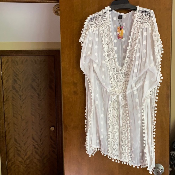 Raj Silk Handmade Dress Gorgeous Cover Up NewWithTags